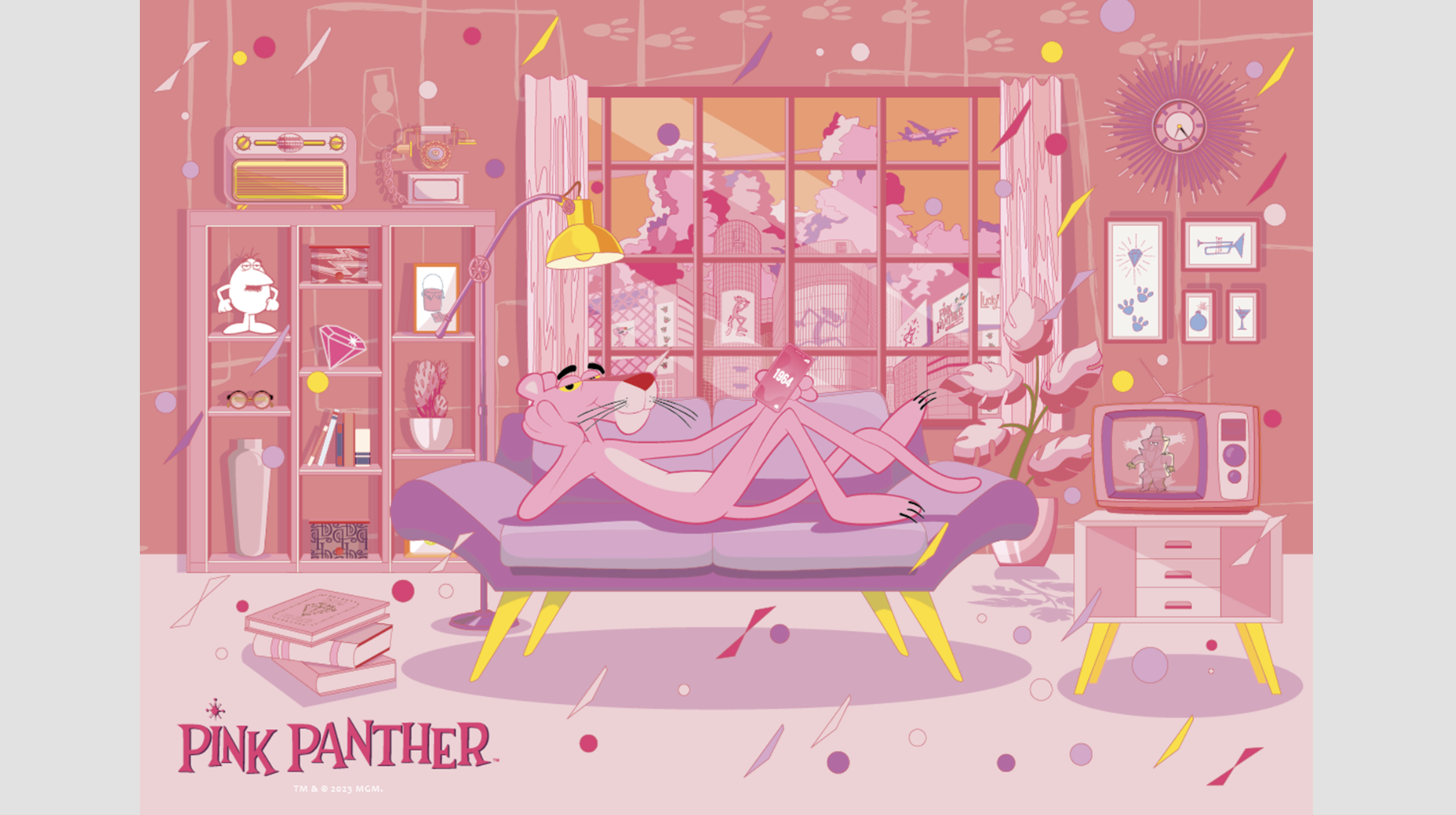 Geek Pictures acquires domestic sublicense right for MGM’s world famous character, the Pink Panther!